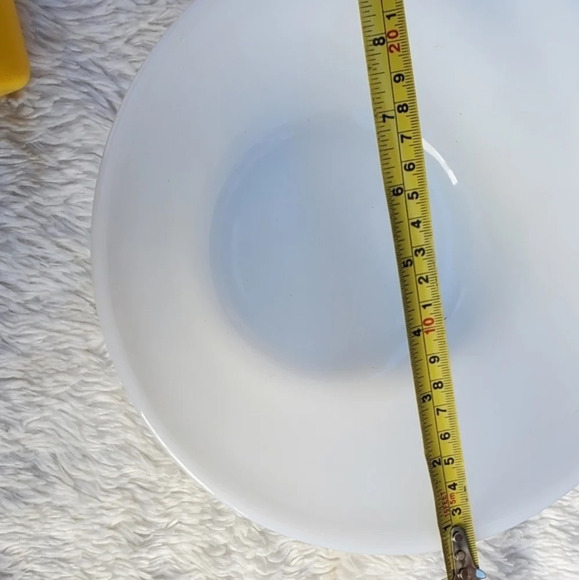 Federal milk glass‎ deep bowl - Picture 2 of 9